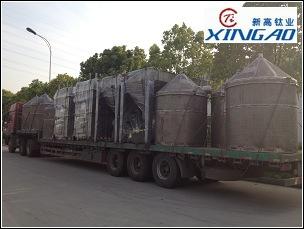 純鈦除塵器2套；與鈦內膽桶6套；鈦盤管7+4套；順利完工！